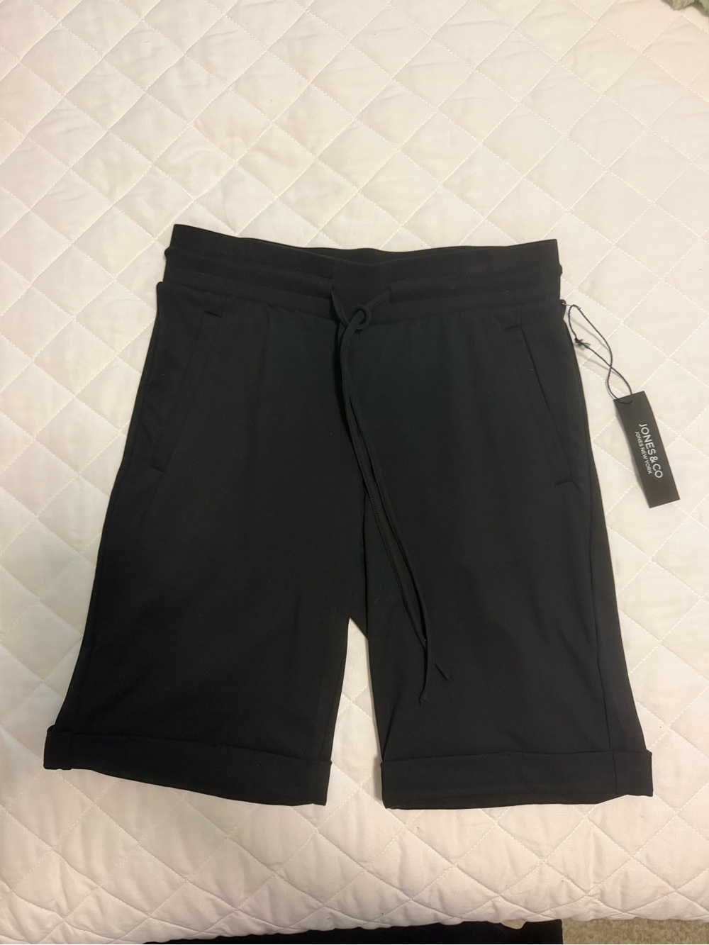 Women’s Black Drawstring Shorts